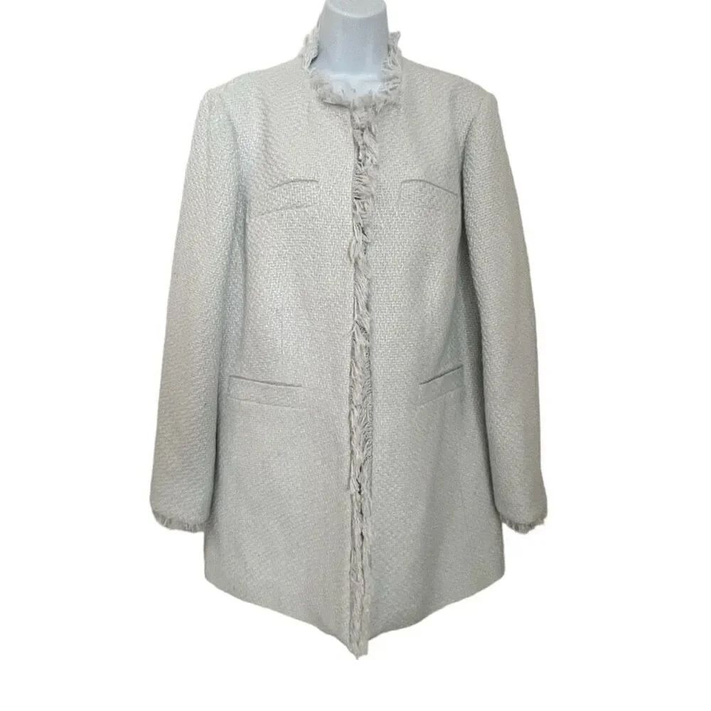 Venus Chenille Tweed Coat